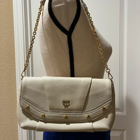 MCM Leather Shoulder Bag - Picture 15 of 16